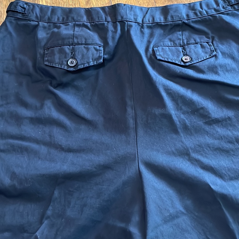 Lands End Dark Navy Crops Size 18 - Picture 6 of 7